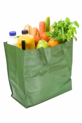 What Are Reusable Grocery Bags Made From?