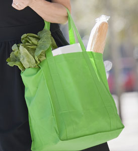 Champaign in favor of reusable bags