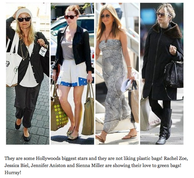 4 Green Stars Who Have Gone Reusable