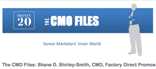 IDG Features Shane Shirley Smith in CMO Files