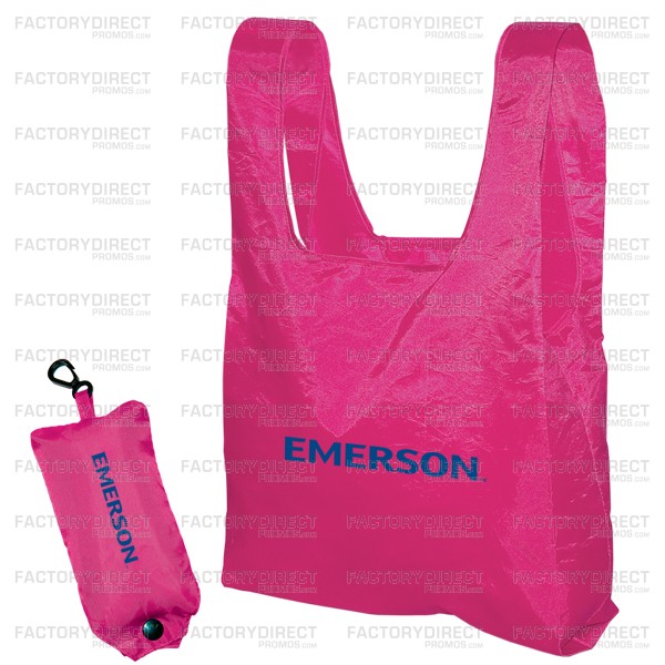 Styleable Folding Totes Pink