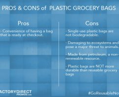 What Are the Pros and Cons of Plastic Shopping Bags?