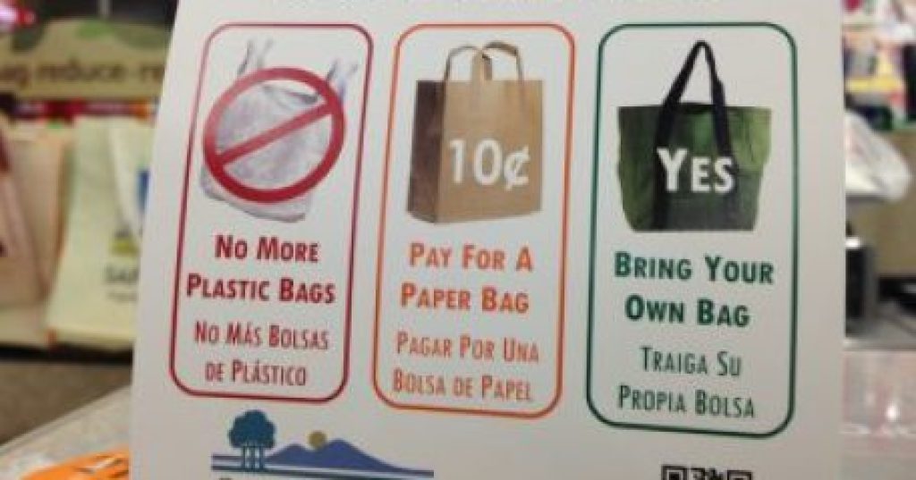 California Becomes the First State to Ban Plastic Produce Bags