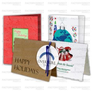 Here are three ways to use seed paper holiday cards to spread some holiday cheer along with your brand’s marketing message while also hitting a sentimental chord with your clients.