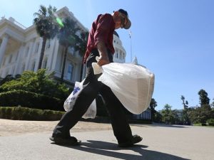 man with bags