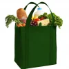 Wholesale Custom Reusable Grocery Bags, Bulk - Hunter Green