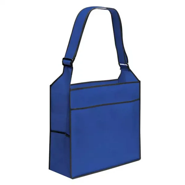 Custom Reusable Eco Portfolio Bags - Blue