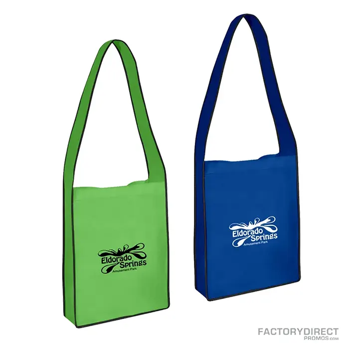 Imprinted Eco-Friendly Non Woven Tote Bags (13.5 x 14.5)