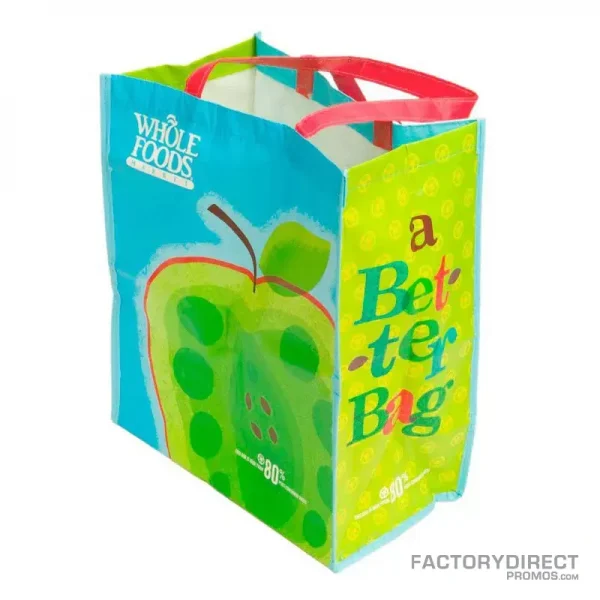 Wholesale Custom Branded Reusable Grocery Bag in bulk - CalRecycle Certified