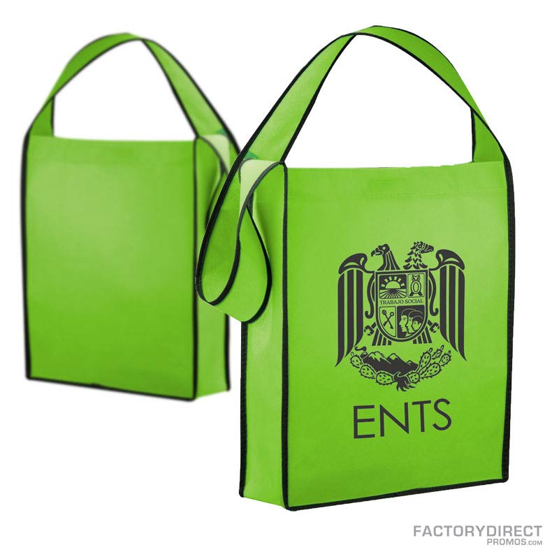 Custom Reusable Messenger Bags, Factory Direct Promos