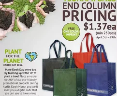 Earth Day Eco-Special Means Big Savings On Your Eco-Marketing