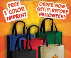 Shop Now for Savings on Reusable Bags for Halloween Marketing!