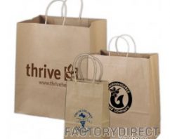 Recycled Kraft Paper Bags at Wholesale Pricing!