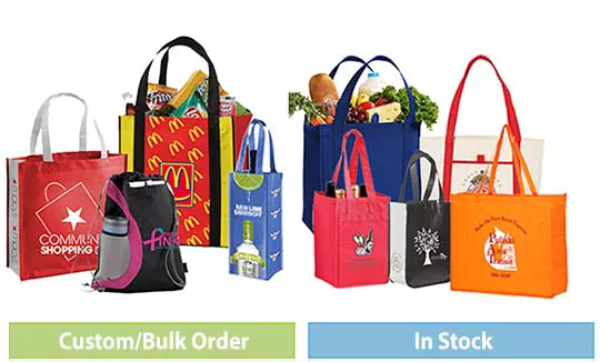 What Is The Difference Between In Stock Vs. Overseas Reusable Grocery Bags?
