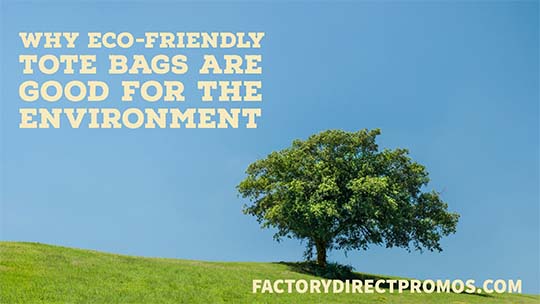 Why Eco-Friendly Tote Bags Are Good for The Environment