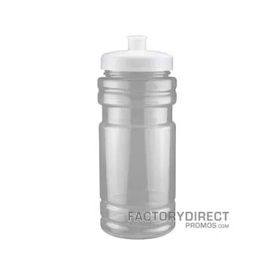 Get your logo custom printed on these 20oz Transparent Water Bottles - Clear