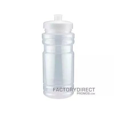 Custom 20oz BPA-Free Logo Water Bottles, Transparent