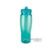 Print your Logo on this custom 24oz Transparent Water Bottles - Aqua
