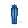 Print your Logo on this custom 24oz Transparent Water Bottles - Blue