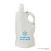 Custom logo Printed 25oz Collapsible Bottles - White