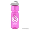 Custom 28oz Water Bottle - Flip-top - Pink