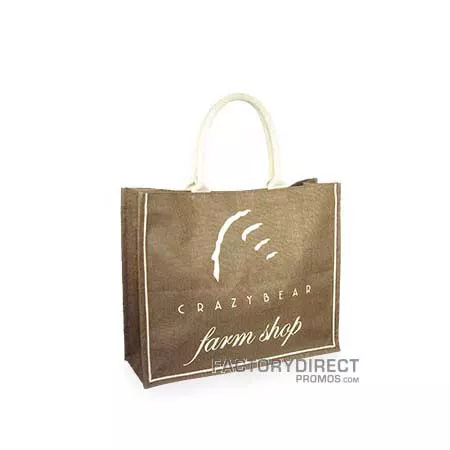 Custom Jute Bags  Factory Direct Promos