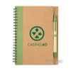Green Recycled Notebook/Pen Combo