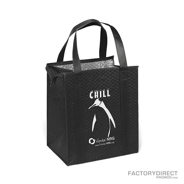 Custom Insulated Cooler Bag - Black