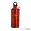 Custom Printed Logo on a Red Aluminum Water Bottles Bulk Ordering