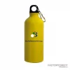 Custom Printed Logo on a Yellow Aluminum Water Bottles Bulk Ordering
