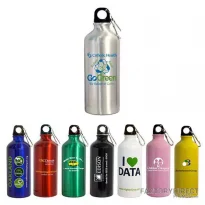 Assorted Colors of Custom Aluminum Water Bottles Bulk Ordering