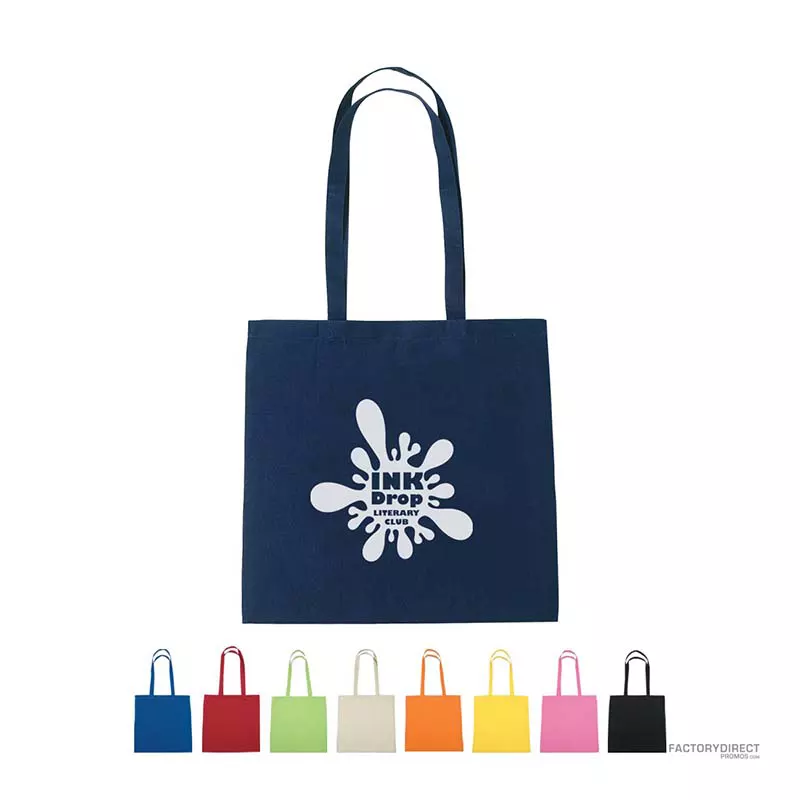 wholesale reusable zipper tote cotton bag