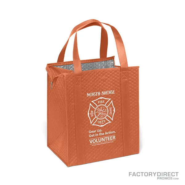 Custom Insulated Cooler Bag - Orange