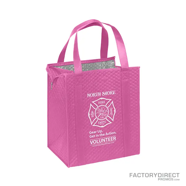 Custom Insulated Cooler Bag - Pink
