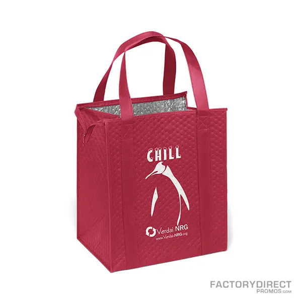 Custom Insulated Cooler Bag - Red