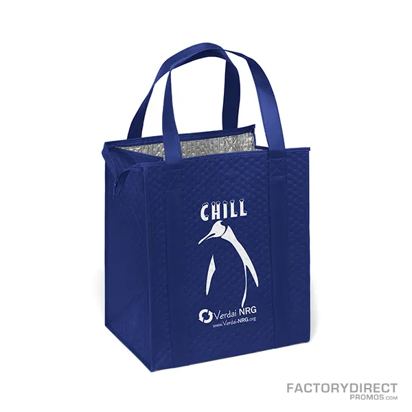 Custom Insulated Cooler Bag - Royal Blue