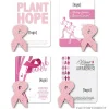 Seed Paper Gift Pack - Breast Cancer Awareness - Plant Hope, Pink Power