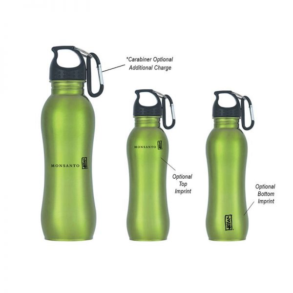 Customization options for branded stainless steel water bottle imprinting