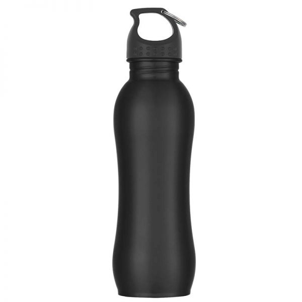 Promotional Black Stainless Steel Water Bottle available in Bulk