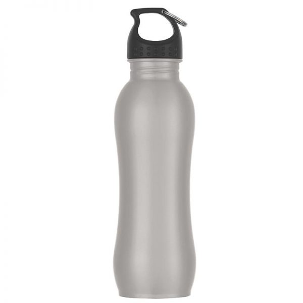 Custom Branded Promotional Silver Stainless Steel Water Bottle available in Bulk