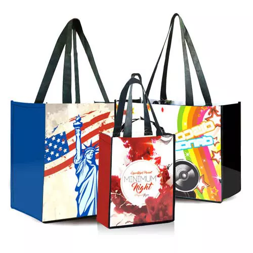 2-Sided Custom Dye Sublimated Tote Bags