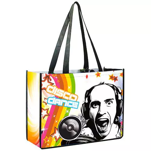 100 Arlington 300D Two-Tone Dye Sublimation Tote Bag - Full Color