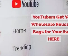 YouTubers! Get Wholesale Reusable Bags and Merch for Your Fans HERE