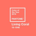 Pantone color 2019 - Living Coral