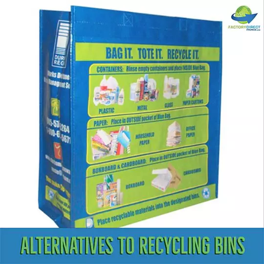 Alternatives to Recycling Bins