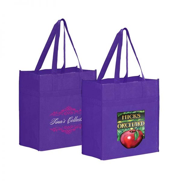 Reusable Eco Grocery Bag - Purple