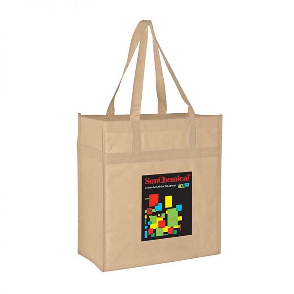 Reusable Eco Grocery Bag - Tan