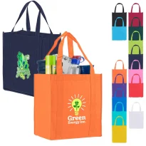 Color Assortment promotional grocery totes