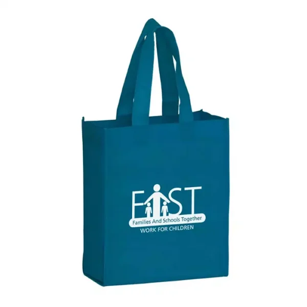 Maui Blue Reusable Bag with Custom Imprinted Logo