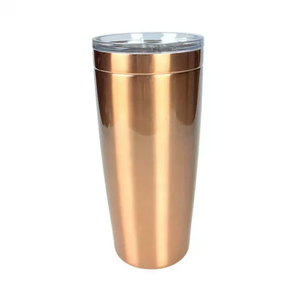 Customizable vacuum sealed 20 oz metal tumbler - Copper